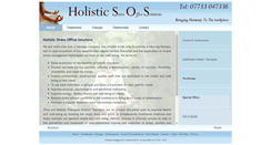 Desktop Screenshot of holisticsos.co.uk